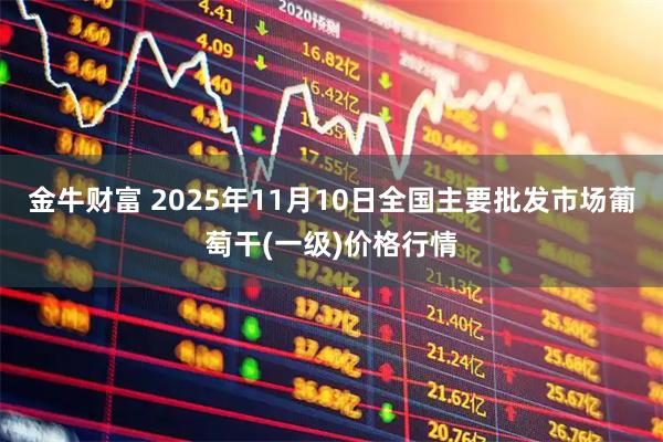 金牛财富 2025年11月10日全国主要批发市场葡萄干(一级)价格行情