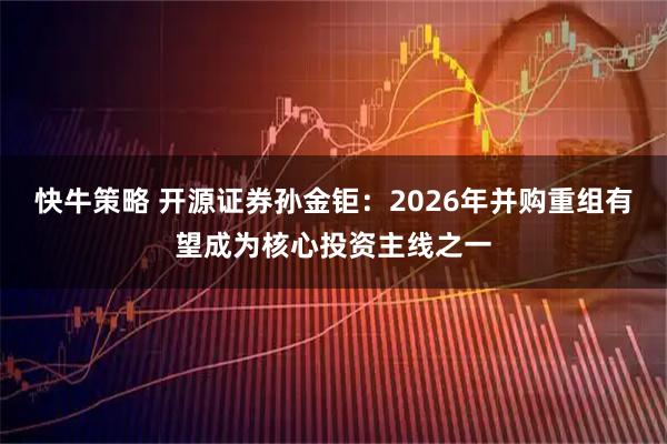 快牛策略 开源证券孙金钜：2026年并购重组有望成为核心投资主线之一