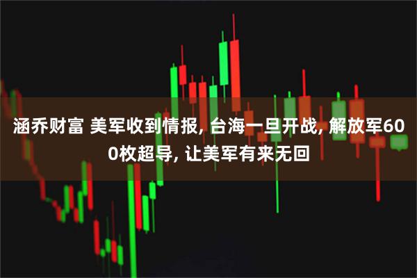 涵乔财富 美军收到情报, 台海一旦开战, 解放军600枚超导, 让美军有来无回